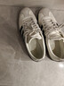 adidas「T头鞋」VL COURT复古休闲板鞋德训鞋男女阿迪达斯轻运动 汉玉白/黑色/树脂黄   44 实拍图