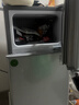 奥克斯小冰箱家用小型迷你冷藏冷冻两用出租房宿舍用节能省电寝室办公室电冰箱 【升级净化去味】30A146DW银【节能省电】 实拍图