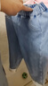 巴拉巴拉balaOne儿童长裤女童宝宝直筒牛仔裤加绒保暖2025冬208425108008 实拍图
