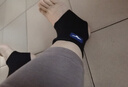 美津浓（MIZUNO）护踝运动男女透气护脚踝扭伤恢复护具篮球护脚腕保暖关节足球崴脚 曜夜黑 基础加压透气 （两只装） XL码(踝围23-25cm) 实拍图