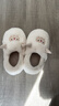 细细条 情侣卡通可爱小绵羊棉拖鞋男女冬居家包跟防滑保暖防滑月子鞋ins 全包款奶油白 35-36 实拍图