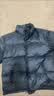 网易严选25新品90鸭绒超蓬羽绒服休闲面包服石墨烯保暖轻量抗菌防泼水 A款25秋冬立领-静谧黑 2XL 实拍图