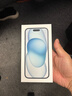 Apple/苹果【政府补贴需现场签收激活】 iPhone 15 (A3092) 128GB 蓝色 支持移动联通电信5G 双卡双待 实拍图