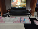 达尔优（dareu）EK815机械合金版 键盘 有线键盘 游戏键盘 108键EK815单光 男生女生 电脑键盘 粉色 红轴 实拍图