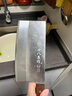 十八子作不锈钢家用菜刀 耐滑手柄刀具盈光斩切刀SL1703-AB【彩盒装】 实拍图