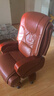 纽麦 老板椅 真皮电脑椅 按摩可躺皮质办公座椅子家用书房 总裁大班椅 环保PU+搁脚+按摩（颜色备注） 实拍图