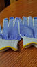 点胶劳保手套 点塑涂胶防滑耐磨手套 加厚工地工作棉线手套 点胶手套600克 1双 实拍图