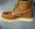 卡特（CAT）卡特马丁靴工装靴子男鞋牛皮户外美式复古机车靴P721411M3EDC36 棕黄 40 实拍图