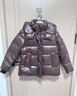 波司登（BOSIDENG）25年新款泡芙90鹅绒羽绒服女商场热卖同款外套B250243116 摩卡棕|7233-显气质 S 160/84A充绒量181g 体重约100-110斤 实拍图