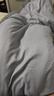 艾薇被套单件宿舍单人被罩水洗棉磨毛被套180x200cm 月光雾蓝 实拍图