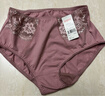 古今【全网已售50W+】女士高腰内裤收腹氨棉蕾丝性感透气提臀三角小裤 浅紫色 【 1条 L 165 /90 实拍图