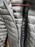 京东京造穿山甲轻薄羽绒服 连帽白鸭绒户外秋冬外套短款男 钛灰色 XXXL 实拍图