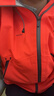 迪卡侬（DECATHLON）硬壳冲锋衣男女春秋登山防风防水单层夹克风衣运动外套MH500 2024 霞光橙（男女同款）- 亚洲款 新款上市 加内胆选大一码 XL 实拍图