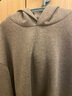 优衣库合作款男女装宽松连帽卫衣长袖运动479853 479945 479853/03灰色 XL 实拍图