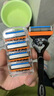 吉列（Gillette） 吉列锋隐手动剃须刀锋速5男士刮胡刀五层刀头 锋隐9刀头1刀架-硅胶套 实拍图