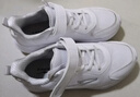 鸿星尔克（ERKE）童鞋男女童密网跑鞋新品大小童运动鞋【鸣鸥】尔克白33 实拍图