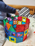 布鲁奇钻面彩窗磁力片儿童玩具男孩3-6岁磁力积木益智玩具1-3岁生日礼物 实拍图