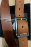 京东京造【头层牛皮】针扣腰带男真皮男士皮带生日礼物男友复古棕110 实拍图