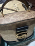COACH蔻驰女包奢侈品大牌轻奢女士包包斜挎手提包盒子包 卡其色CBR31IMY7H 实拍图