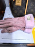 玖慕（JIUMU）保暖手套女冬季加厚加绒分指手套户外开车骑行防风防寒可触屏手套 实拍图
