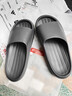 京东京造【泡泡云】踩屎感厚底轻盈防滑外穿拖鞋新款拖鞋男士 灰色42-43 实拍图