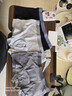 三利男士内裤纯棉7A抗菌大码男生四角裤头透气 夜黑+薄雾灰+石墨灰 实拍图