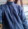 迪卡侬男秋冬薄款摇粒绒保暖抓绒上衣全拉链-蓝色3XL 4924751 实拍图