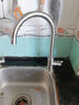 京东京造 厨房水龙头304不锈钢双水花360°旋转冷热双控适用于水槽洗菜盆 实拍图