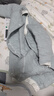 婧麒（JOYNCLEON）婴儿连体衣保暖秋装夹棉婴幼儿宝宝衣服秋冬季新生爬服薄棉套装 蓝色 73cm 实拍图