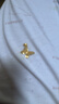 周大生黄金吊坠女足金蝴蝶首饰挂坠生日礼物送女友1.69g 实拍图