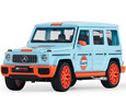 黑曼巴1:18奔驰G63海湾版车模金属合金汽车模型仿真收藏原厂车 实拍图