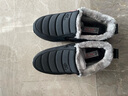 鮟鱇中老年爸爸妈妈老北京布鞋加绒保暖棉散步 男AK25570黑 39  实拍图