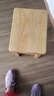 圆木凡品实木凳子小木凳方凳小板凳家用小凳子木墩茶几凳餐凳商用客厅凳 原木色-全实木制作-承重500斤 40cm 实拍图