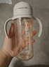 贝亲（Pigeon）自然成长翻盖直饮吸管 大童奶瓶330ml 经典款 18月+  AA278 实拍图