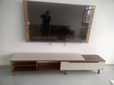 全友家居现代简约木纹电视柜茶几组合家具储物柜可伸缩电视机收纳柜子 实拍图