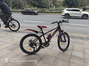 凤凰（Phoenix）儿童自行车山地车男女学生脚踏车6-15岁童车 霸道 黑红色 22寸 实拍图