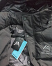 鸭鸭王一博同款冰壳系列3.0pro羽绒服男女长款过膝25冬季新款极寒外套 青光黑 M (建议115-135斤) 实拍图