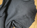 优衣库女装罗纹高领T恤/长袖小高领内搭479588 09 黑色 XL /165/92A 实拍图