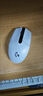 罗技（G）G304 LIGHTSPEED无线鼠标 游戏鼠标 轻质便携 绝地求生FPS鼠标英雄联盟LOL吃鸡 生日礼物 白色 实拍图
