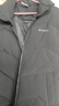乔丹羽绒服男外套秋冬季保暖防风防泼水防寒运动休闲羽绒服七夕礼物 黑色 -014R XL 实拍图