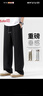 班尼路（Baleno）裤子男春秋季重磅针织休闲裤学生运动百搭系带宽松阔腿男士直筒裤 实拍图