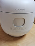 酷晨（CUCHEN）韩国原装进口0涂层电饭煲不锈钢3升家用3-4人IH加热立体电饭锅电双压力锅可更换双内胆Brain聪明煲 实拍图