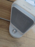 海尔（Haier）取暖器家用暖风机电热台式桌面电暖器省电小型烤火炉浴室婴儿热风机办公室暖脚神器卧室电暖风速热 【即开即热+广角送暖+多重防护】旋钮款HN1507 实拍图
