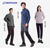 迪卡侬（DECATHLON）摇粒绒外套抓绒衣男保暖户外运动加厚秋绒衣冲锋衣内胆 男款-全拉链-深灰色 M 实拍图
