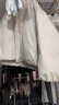 优衣库合作款/女装男装PUFFTECH空气棉服连帽外套480064 02 浅灰色 2XL 实拍图