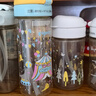 贝亲（Pigeon）自然成长翻盖直饮吸管 大童奶瓶330ml 马戏团 18月+ AA279 实拍图