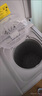 美的（Midea）半自动双桶洗衣机 8公斤洗+5.5脱水双缸波轮 老人简易操作 品质电机小巧不占地 租房宿舍必备 二级 MP8DS136 实拍图