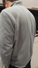 安踏加绒运动外套男冬季针织开衫立领休闲卫衣长袖拉链跑步训练上衣 实拍图