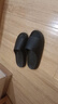 稻草人椰子拖鞋男女抗菌踩屎感居家用室内户外穿特大码防滑凉拖黑 44-45 实拍图