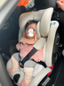 路途乐儿童安全座椅0-4岁汽车用可坐躺360度旋转宝宝椅途趣-尊享版灰 实拍图